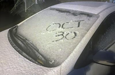 The first snow of the season for Montreal | Suburban Weather ...