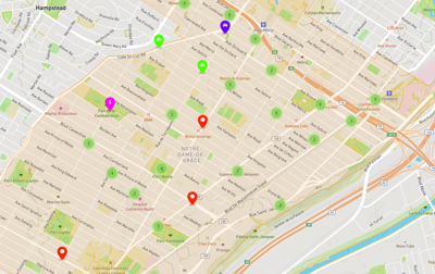 Interactive map for CDN NDG consult City News thesuburban com