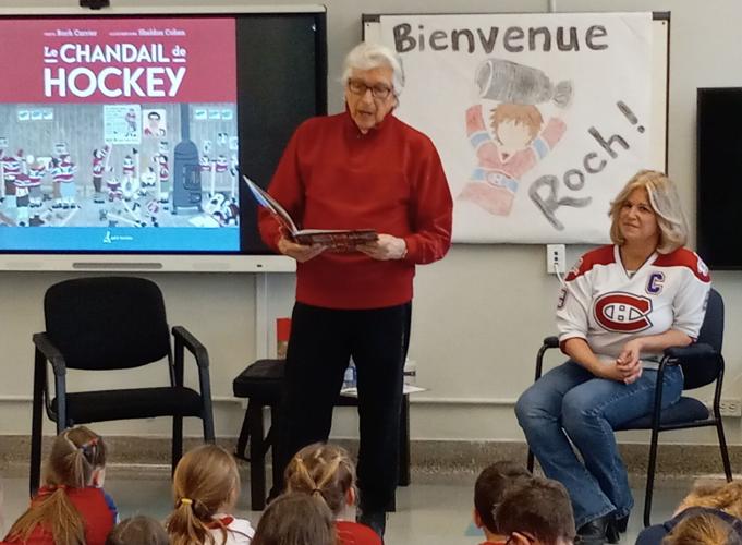 Roch Carrier reads The Hockey Sweater