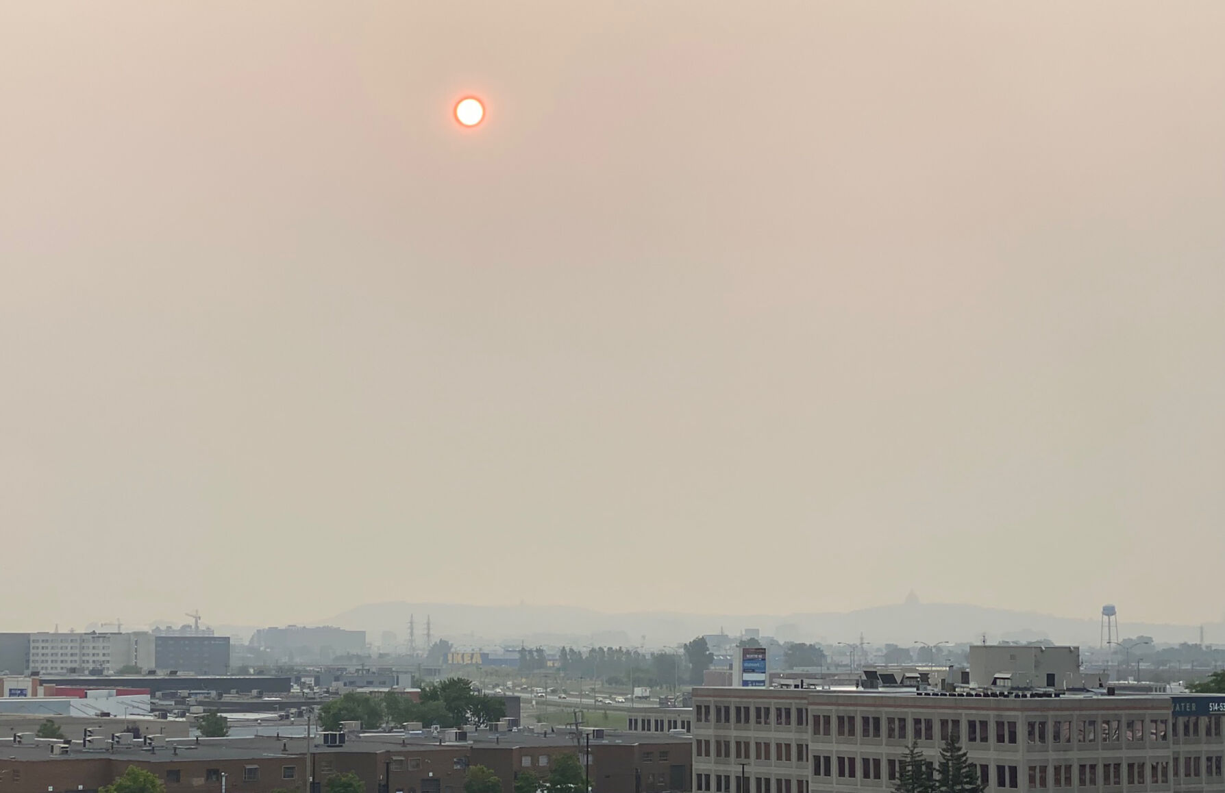 Poor air quality forecast for southern Quebec | Suburban Weather ...