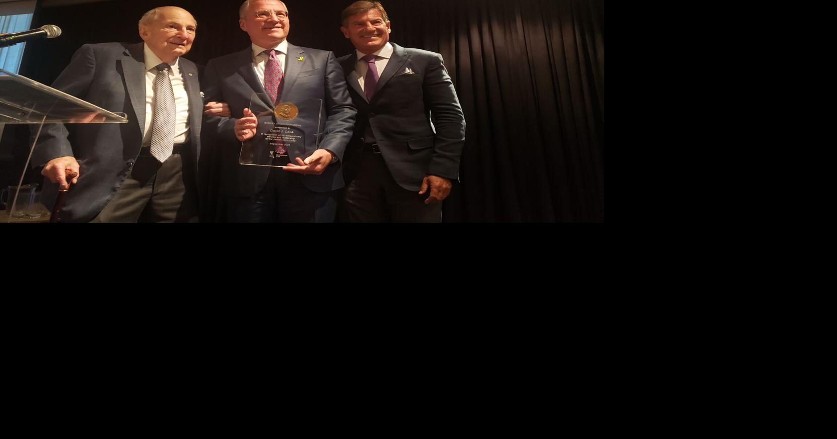 New Chairman welcomed, Bronfman medal awarded at Federation AGM | City ...
