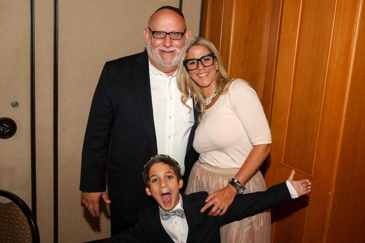 Rabbi Poupko and wife Mindy Shear enter Dancing with the