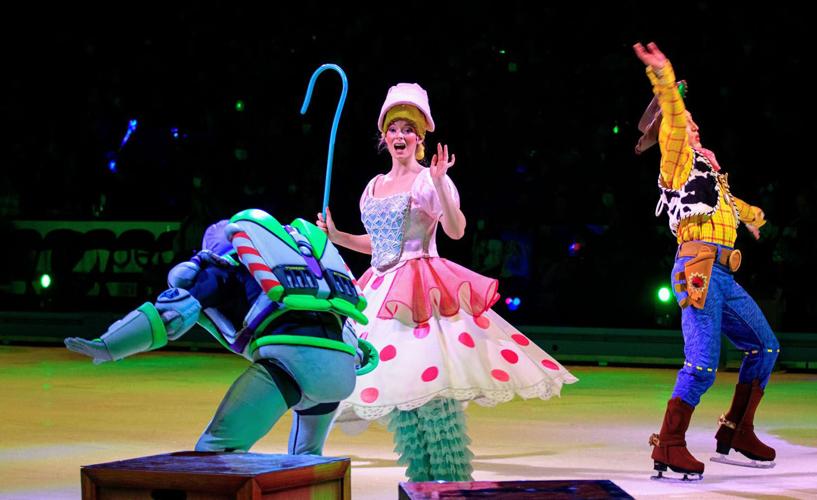 Skater from Laval part of Disney on Ice show Entertainment