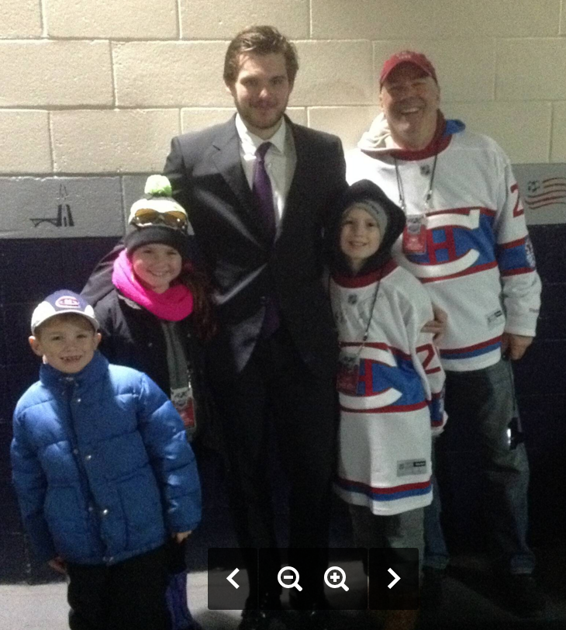 Big Brother And Little Brother Meet Galchenyuk West Island News Thesuburban Com