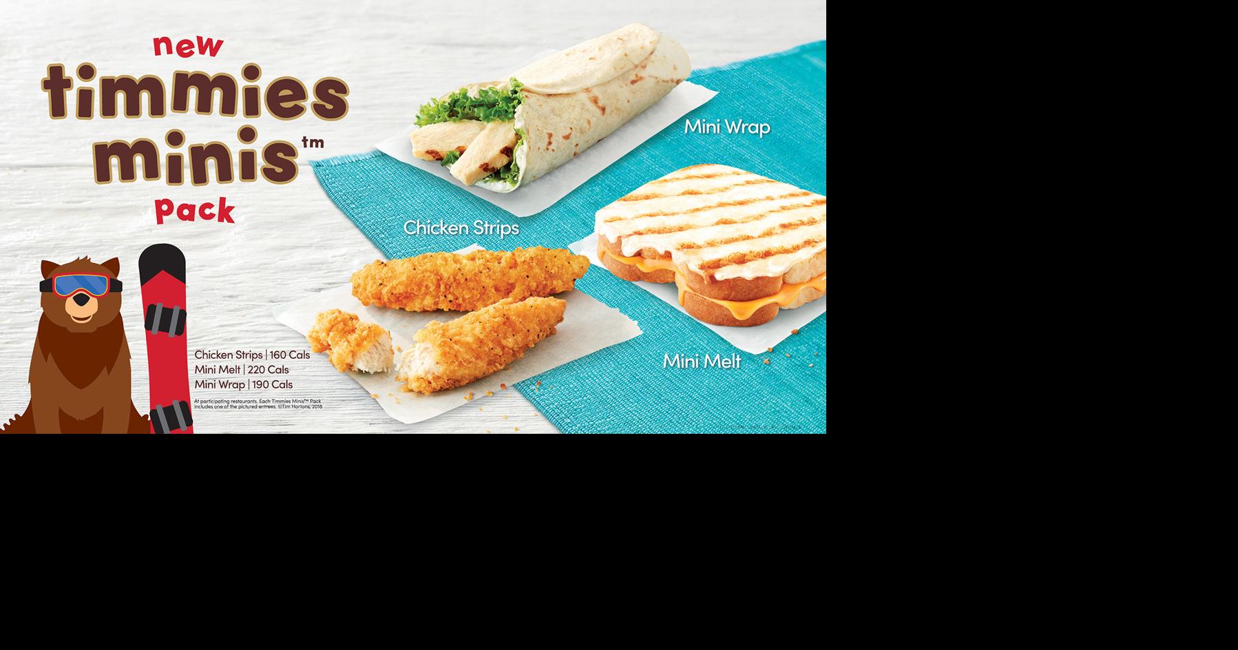 Food & Drink: Tim Hortons launches kids meals: Timmies Minis | Food And ...