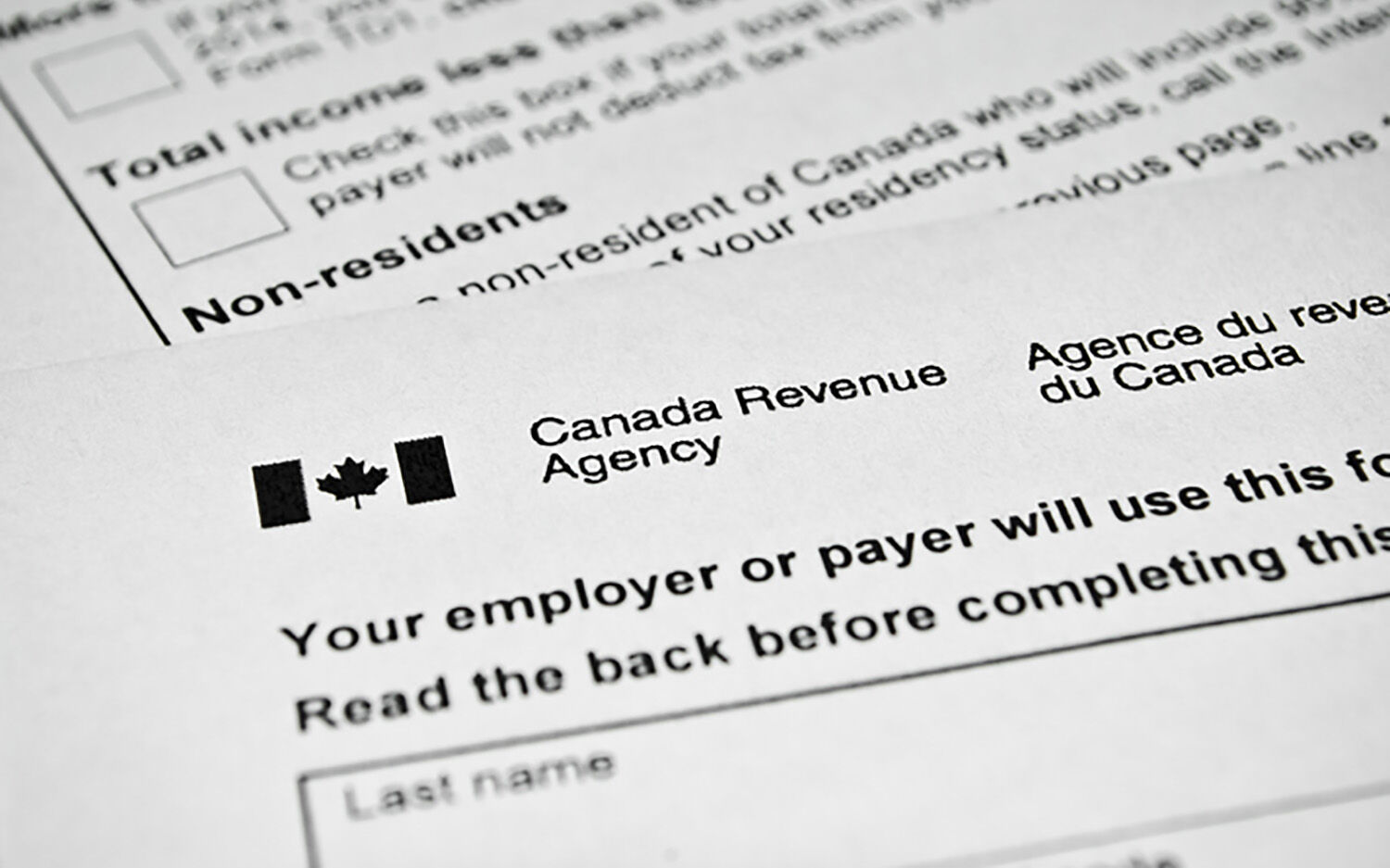 change address canada revenue agency