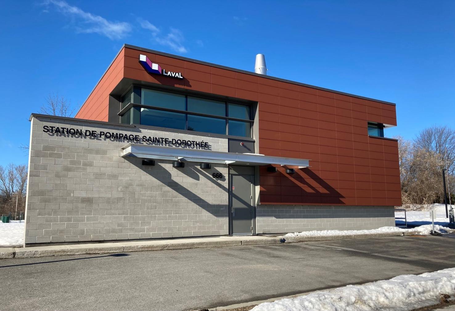 SainteDorothée pumping station complete Laval News