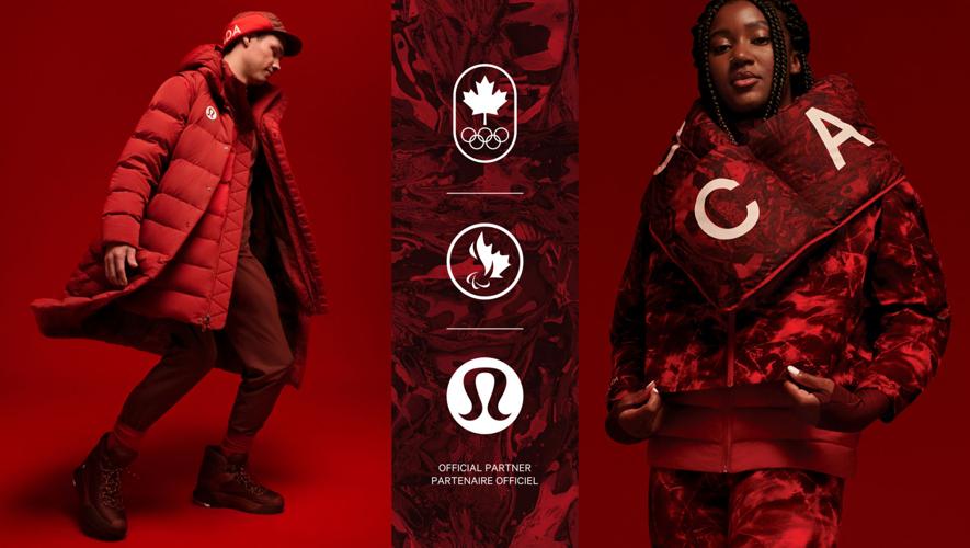 lululemon is official outfitter of Team Canada for Olympic and