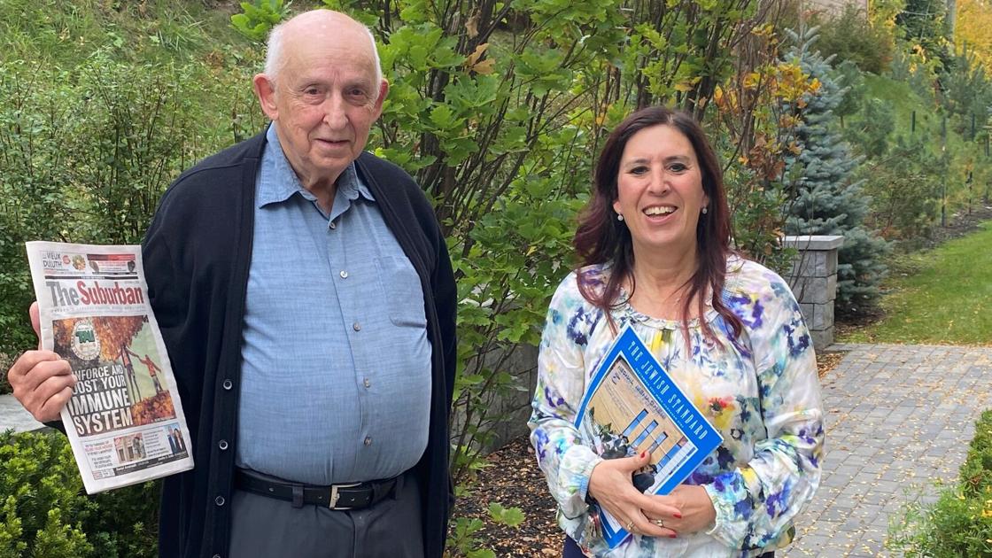 SJN: Marvin „Mayer” Mill is Chateau B’nai Brith’s 87 year old paper boy