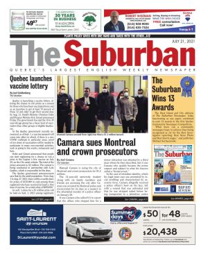Page A1 | e-Edition | thesuburban.com - Vimarsana News