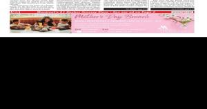 Page A1 | e-Edition | thesuburban.com - Vimarsana News