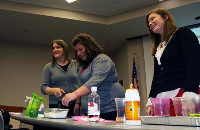 Extension agents provide training for childcare professionals