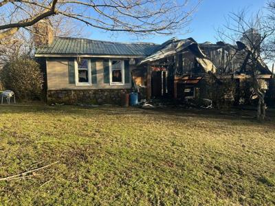Home burns early Friday