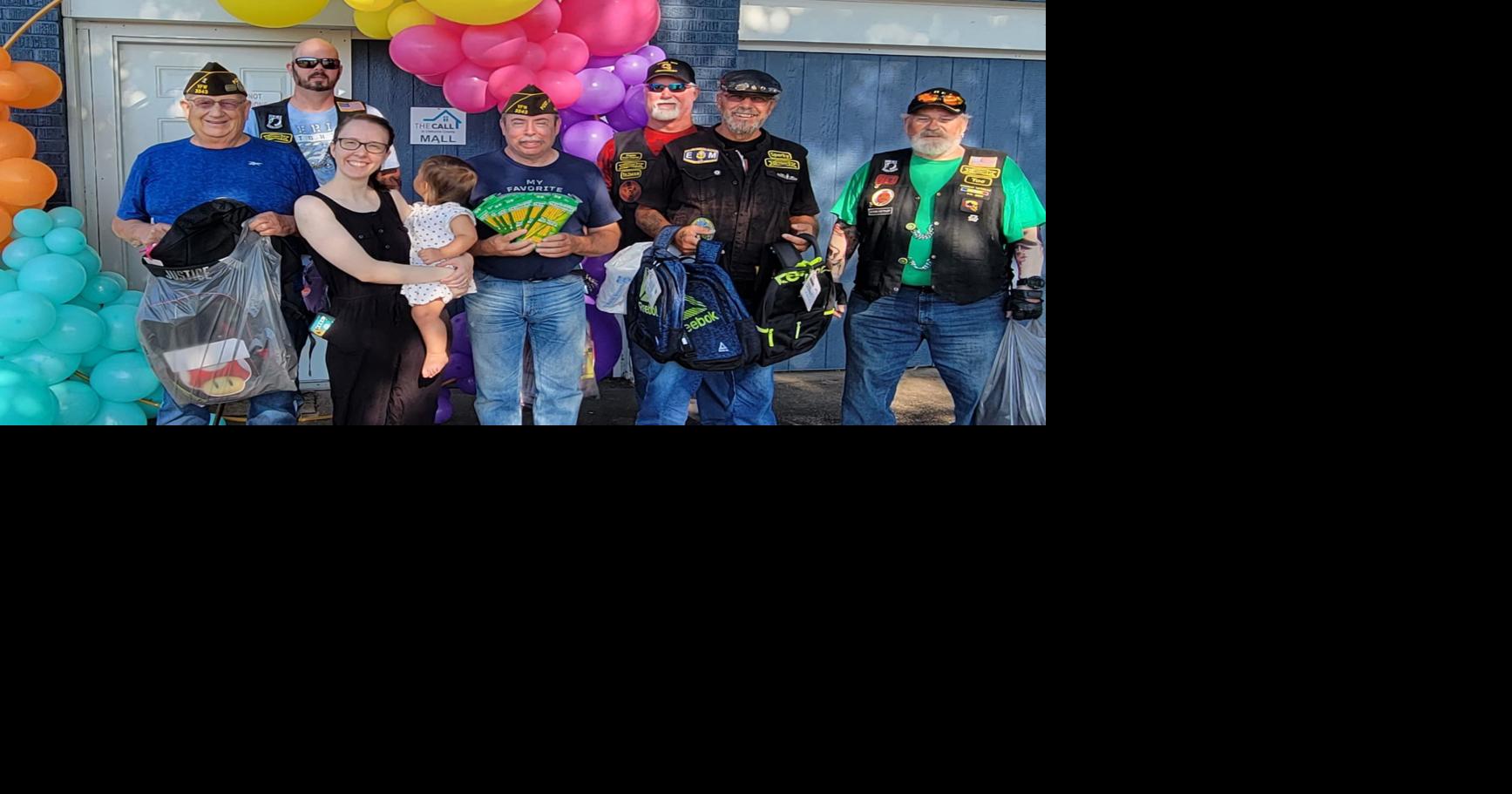 Veterans donate school supplies to The Call News