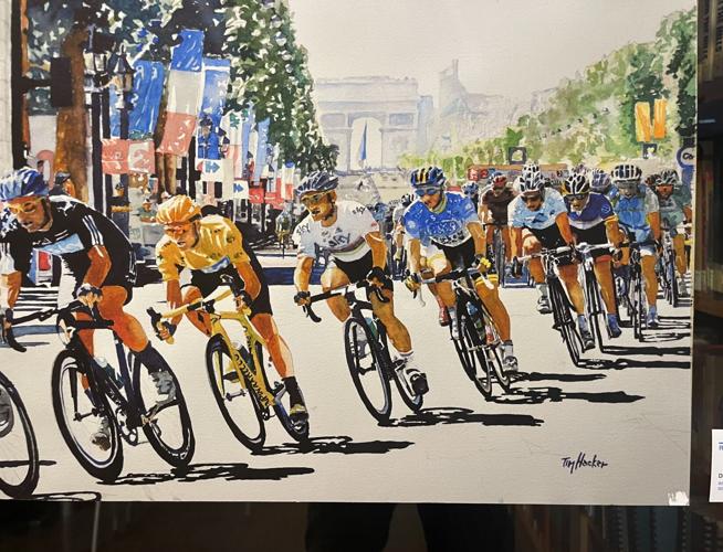 Pangburn dentist's watercolors on display at library News