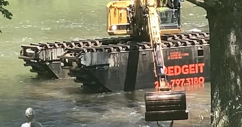 Jackson nears midpoint in Tuckaseigee debris cleanup