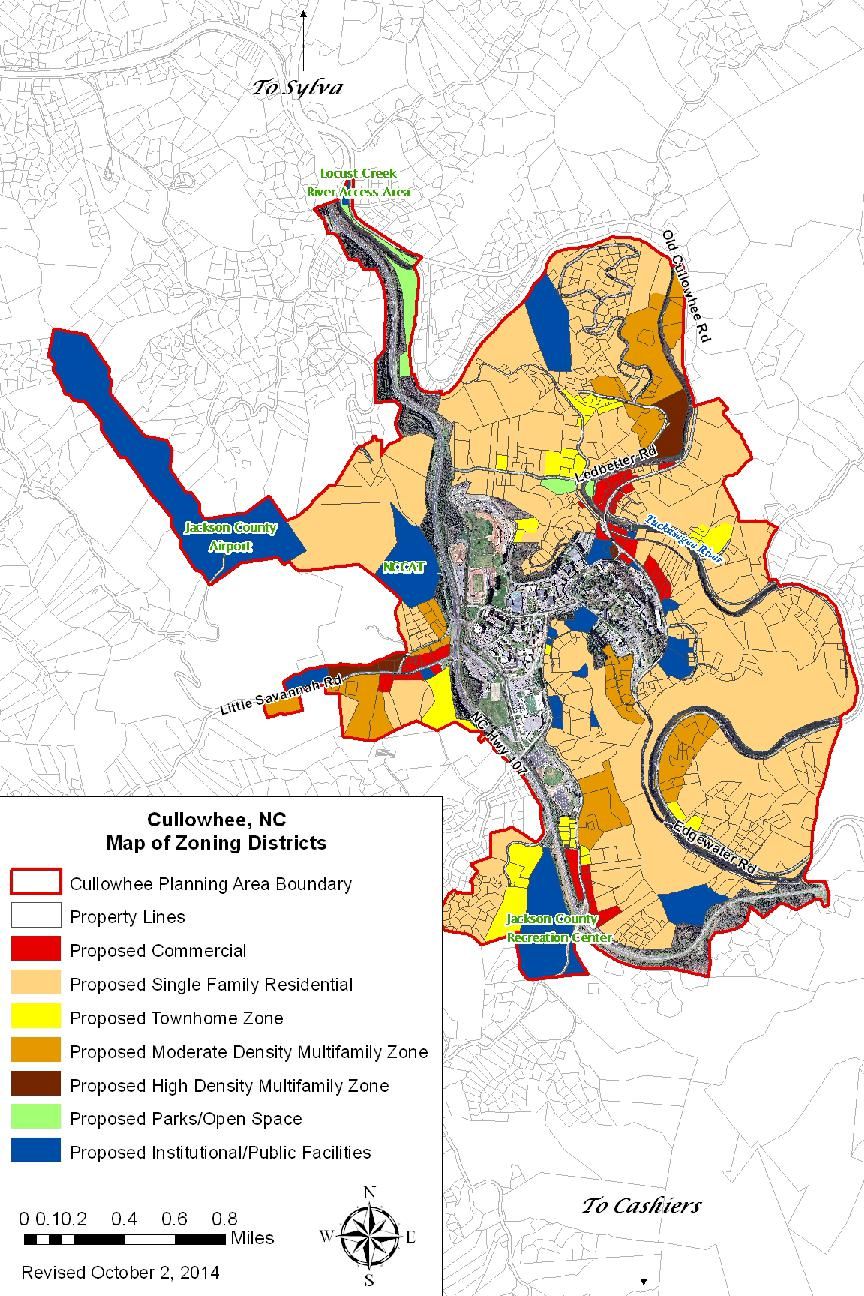 Draft Cullowhee Zoning Map Top Stories