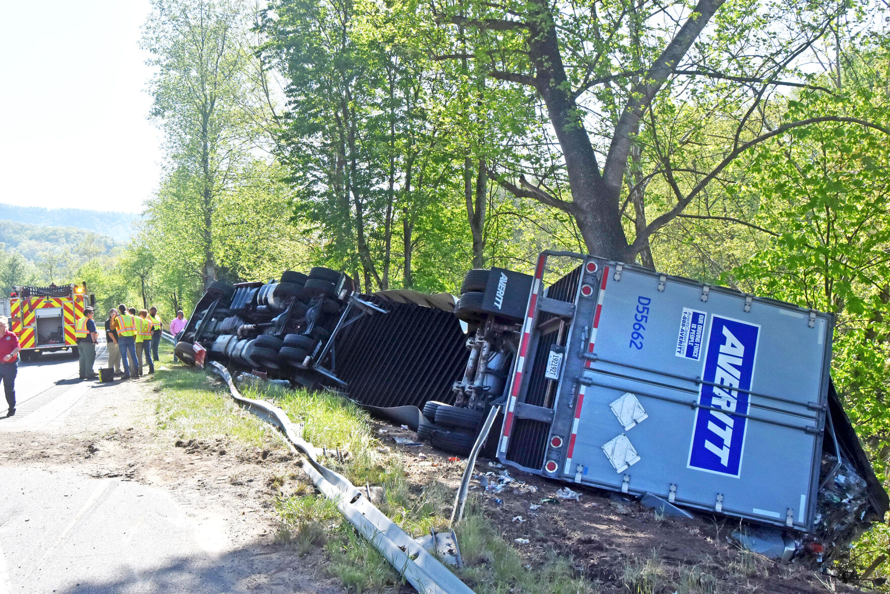 No one injured in 18-wheeler crash | News | thesylvaherald.com