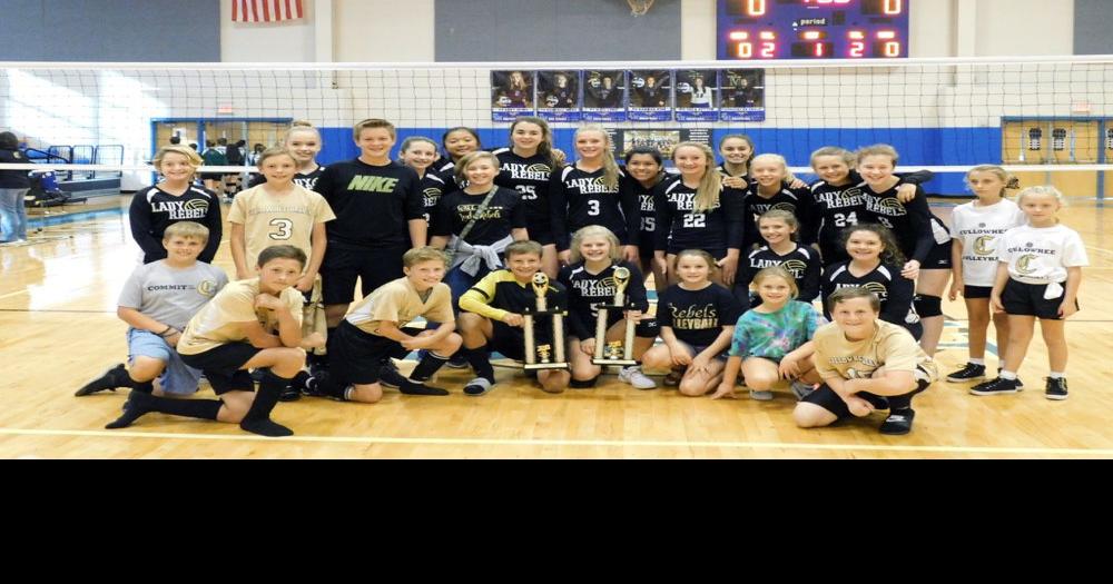 Middle School volleyball tournament champions Sports