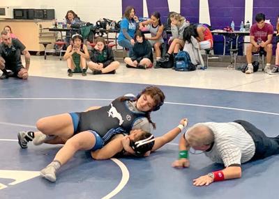 Ronica Mathis Women wrestlers win Pisgah duals; SM men come in third | Smoky Mountain ...
