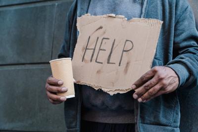 help begging panhandling