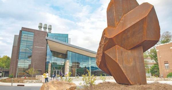 New Sculpture at WCU's Apodaca Science Building | Higher Education News - Vimarsana News