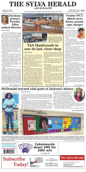 Page A1 | E-Edition | Thesylvaherald.com