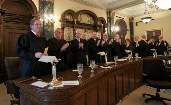 James A Gibbons sworn in as Lackawanna County Common Pleas Court judge