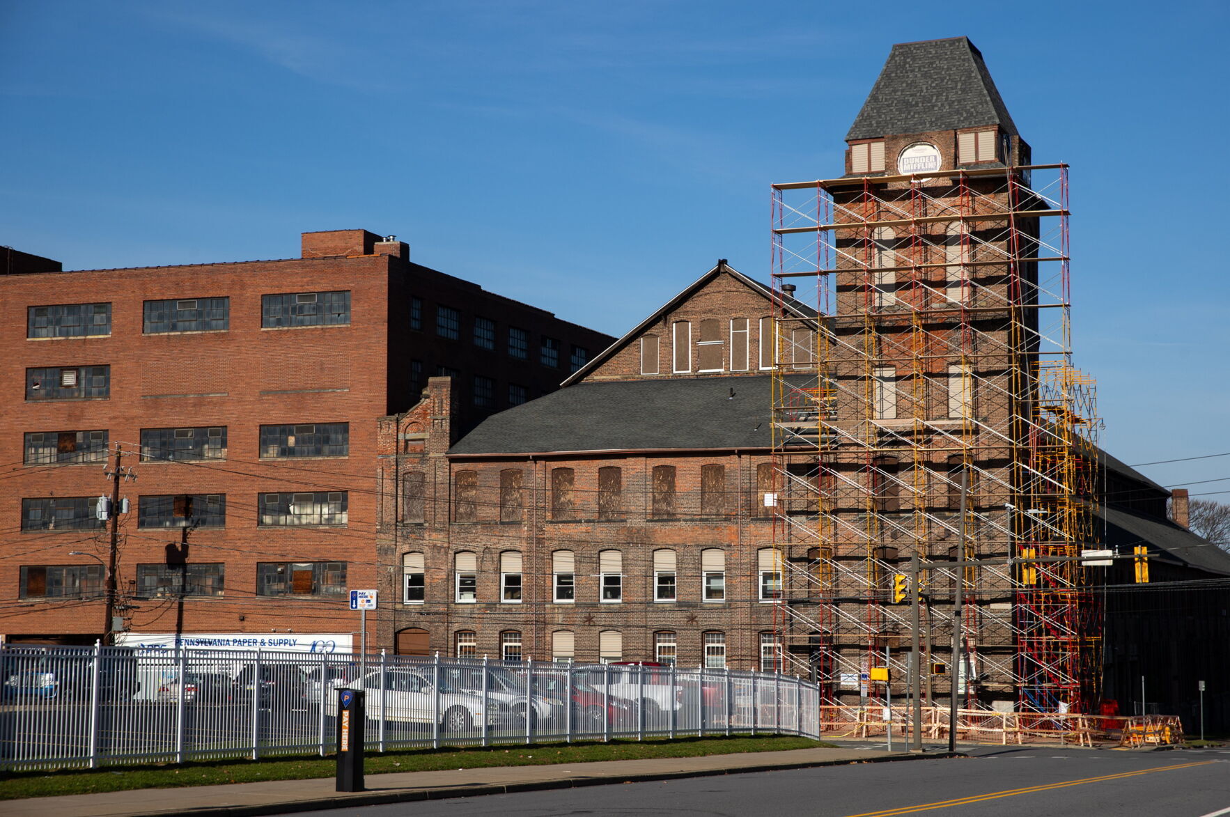 Penn Paper s iconic tower seen in Office opening to get makeover