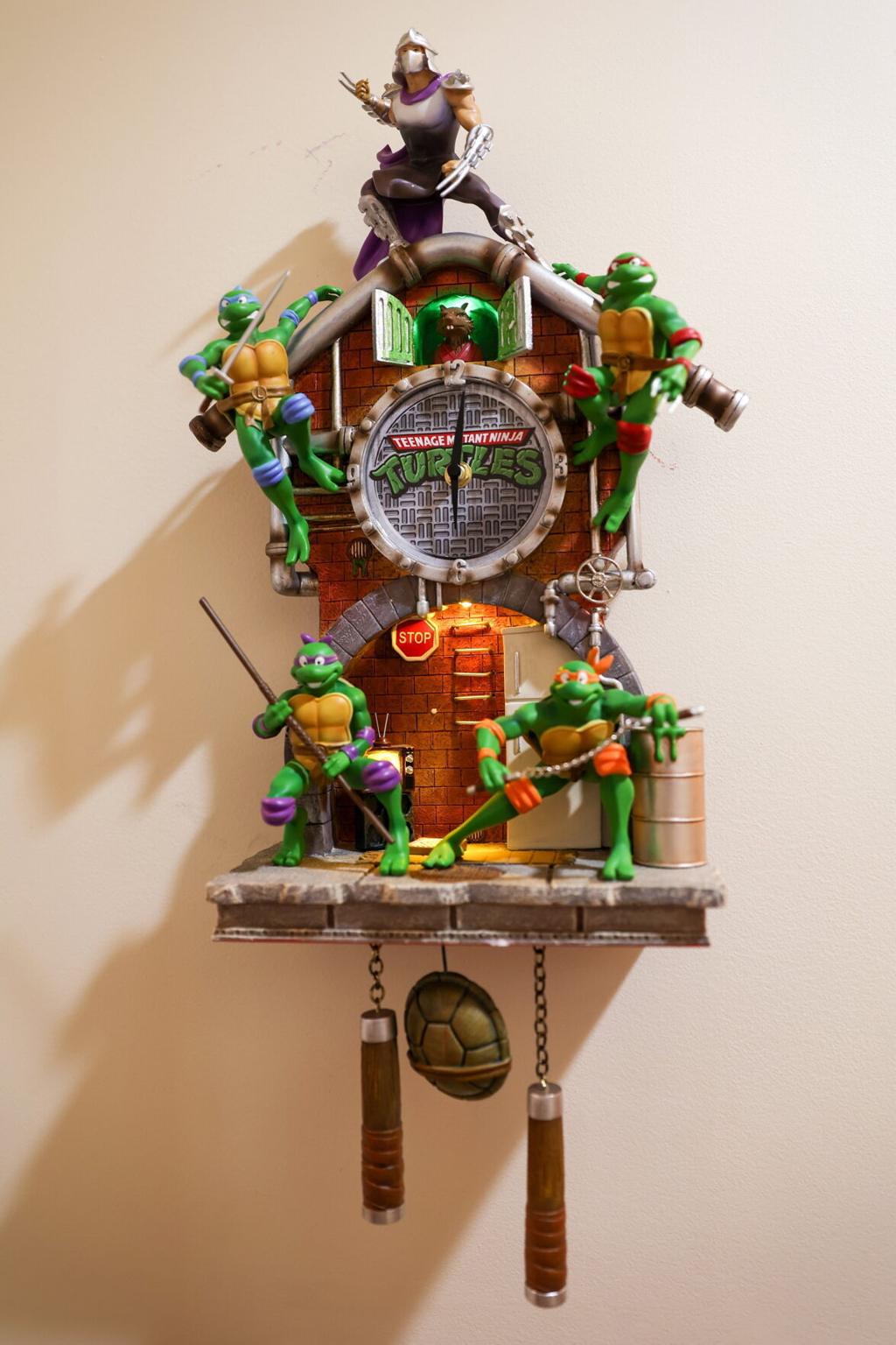 Cowabunga! Teenage Mutant Ninja Turtle collector still a 'kid