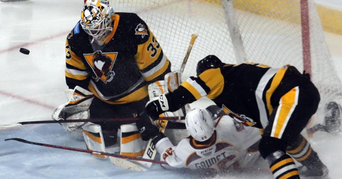 Penguins give away early lead, fall in overtime to Cleveland