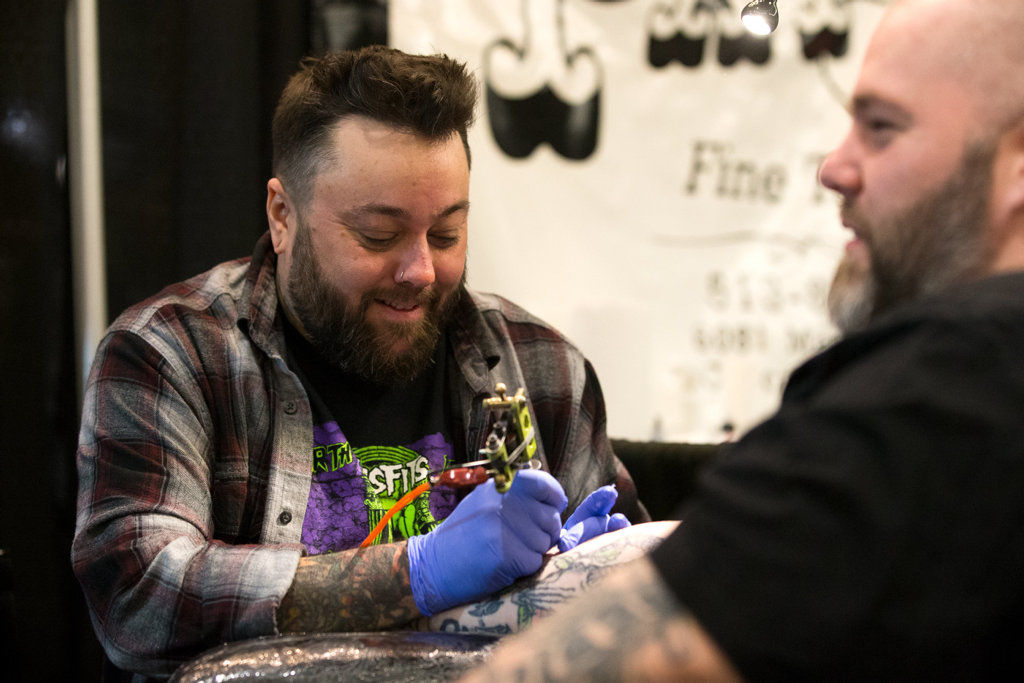 Tattoo Convention Draws Thousands Record Number Of Artists News Thetimes Tribune Com