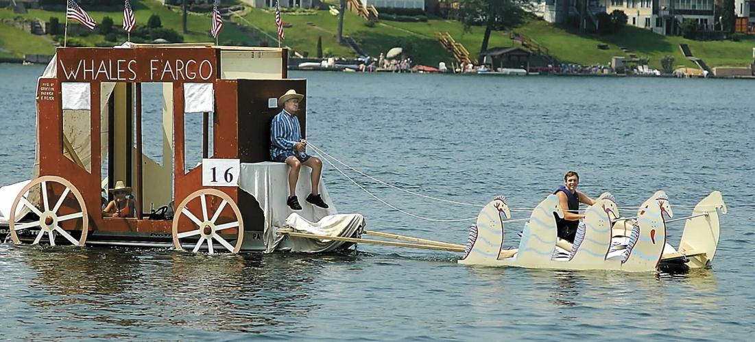Time Warp, 1913 Lake Winola Cottagers hold first regatta, carnival
