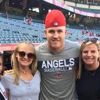 Names & Faces: Dunmore woman and friends meet Angels center fielder Mike Trout