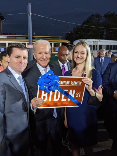 Cognetti, others discuss time spent with Biden during president's Scranton visit