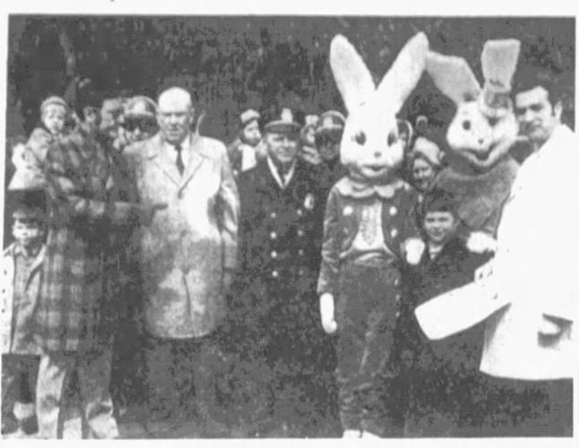 50 Years Ago - Easter Bunnies arrive in Scranton during a solar