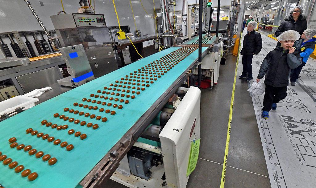 Visitors get a look at the new Gertrude Hawk Chocolates factory News