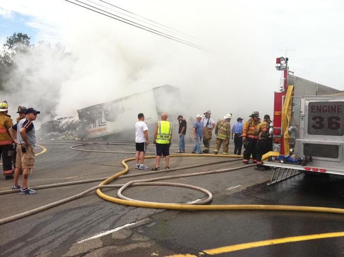 Tractor Trailer Driver Killed In Fiery Wreck Near Waverly News Thetimes 6312