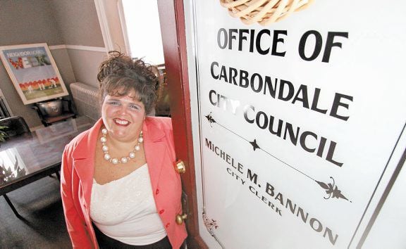 Northeast Woman Carbondale s city clerk immersed in improving her