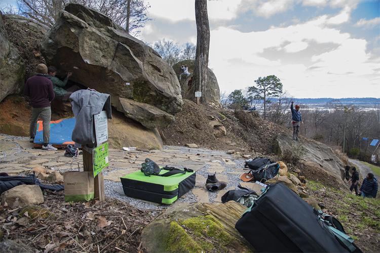 Bouldering at Boulderfest 2023 Photo Gallery
