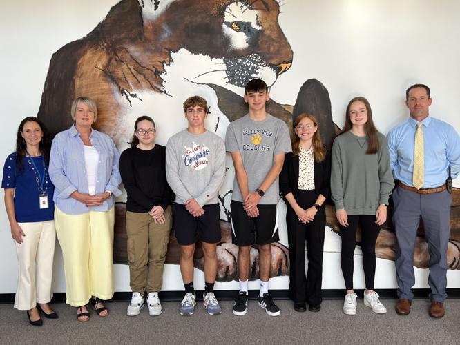 Several Valley View students earned academic honors from the College Board National Recognition Program From left, Renee Berry, counselor; Lori Kelley, counselor; Alahna Pidich, National African American Recognition Award; Evan Chilek, National Rural an...