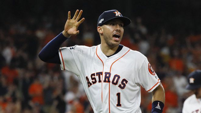 Houston Astros Shortstop Carlos Correa 1 Editorial Stock Photo - Stock  Image