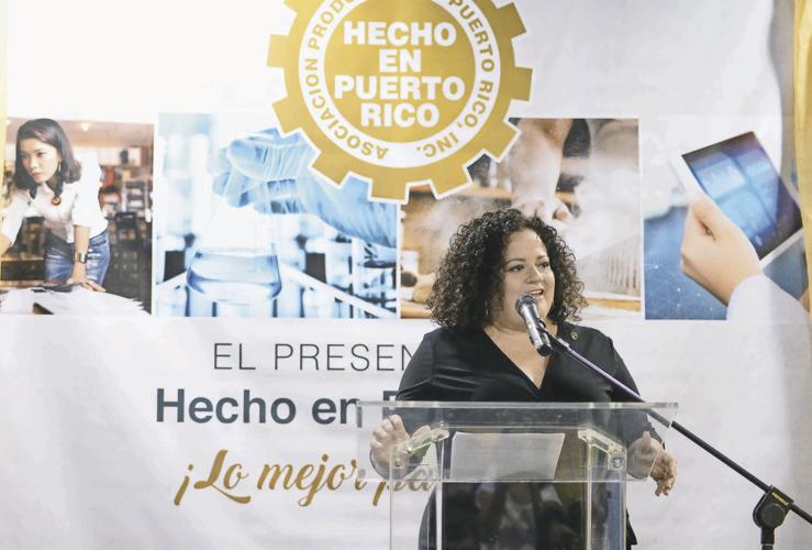 Liliana Cubano, president of the Puerto Rico Products Association