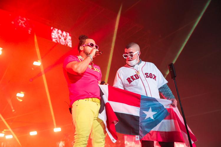 Puerto Rican Rapper Bad Bunny Arrives Editorial Stock Photo - Stock Image