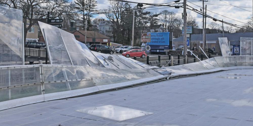 PHOTOS: Ice rink sustains damage in wind storm | Daily-news-alerts ...