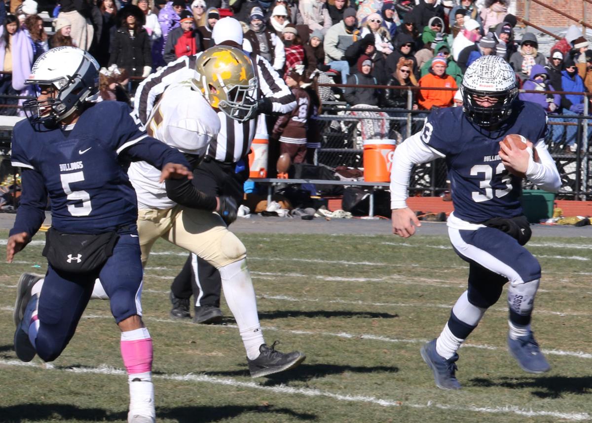Football Westerly dominates annual Thanksgiving Day matchup with