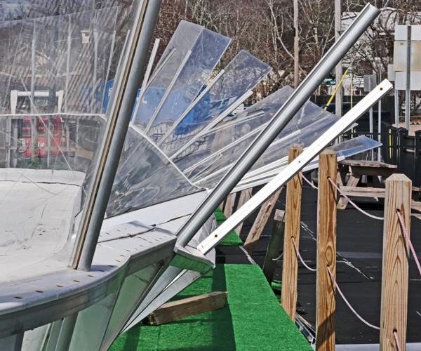 PHOTOS: Ice rink sustains damage in wind storm | Daily-news-alerts ...