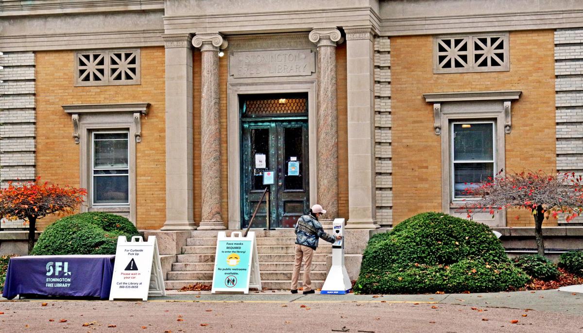 Renovated Stonington Free Library reopens its doors for business