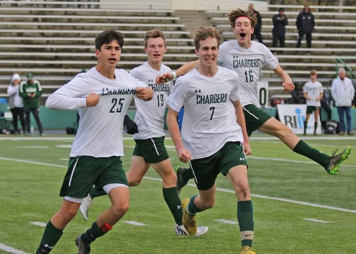 Boys soccer: Chargers repeat as Division II champs Ethan Knowles #39 2nd