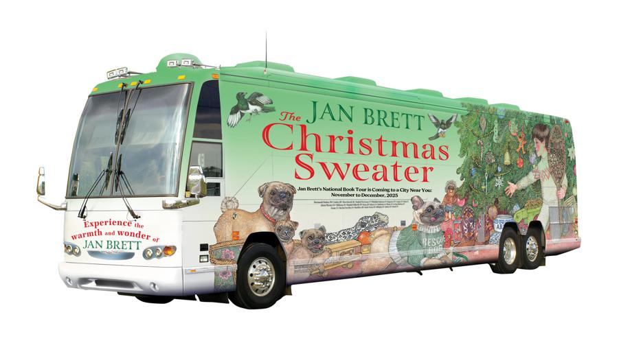 Jan Brett to stop in Westerly on countrywide bus tour for 